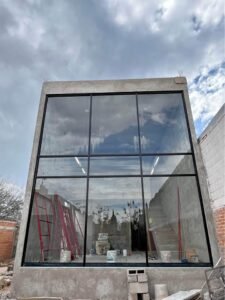 Fachadas de cristal templado en Aguascalientes